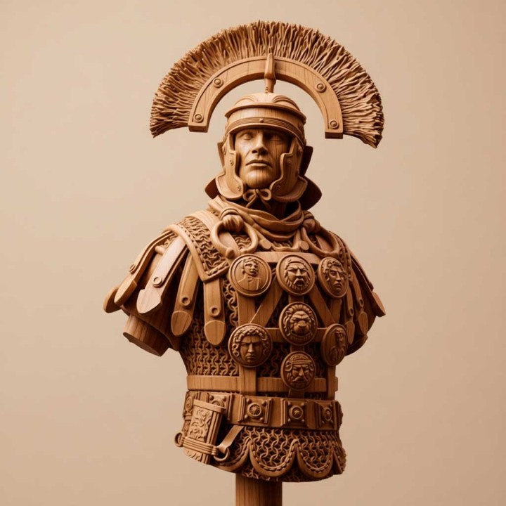 Centurión Romano siglo I, Valor. Busto Escala 1/6