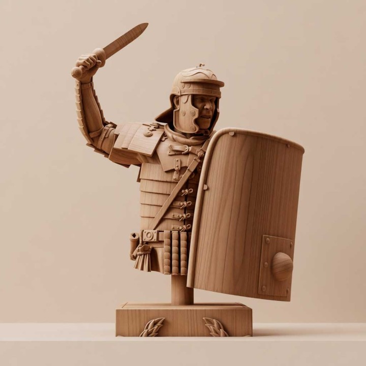 Legionario romano, busto escala 1/6