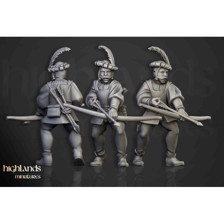 10 arqueros del imperio_28mm
