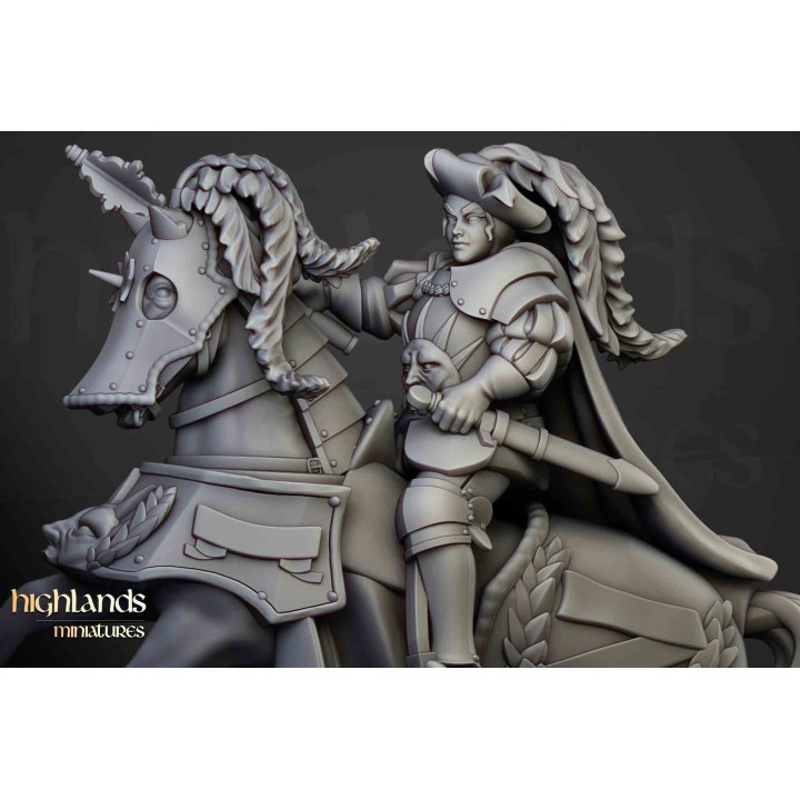 Baronesa imperial a caballo_28mm