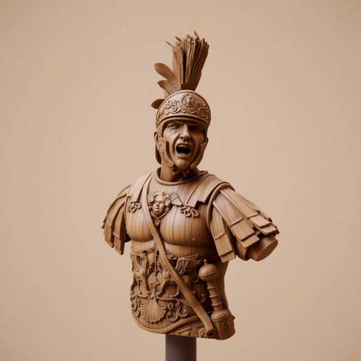 Trajano "La espada de Roma", busto escala 1/6