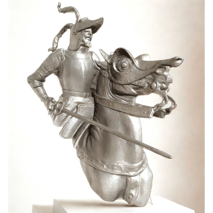 Francisco Pizarro, busto, escala 1/6