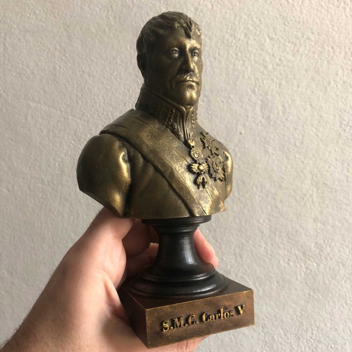 Busto de Carlos María Isidro, escala 1/6