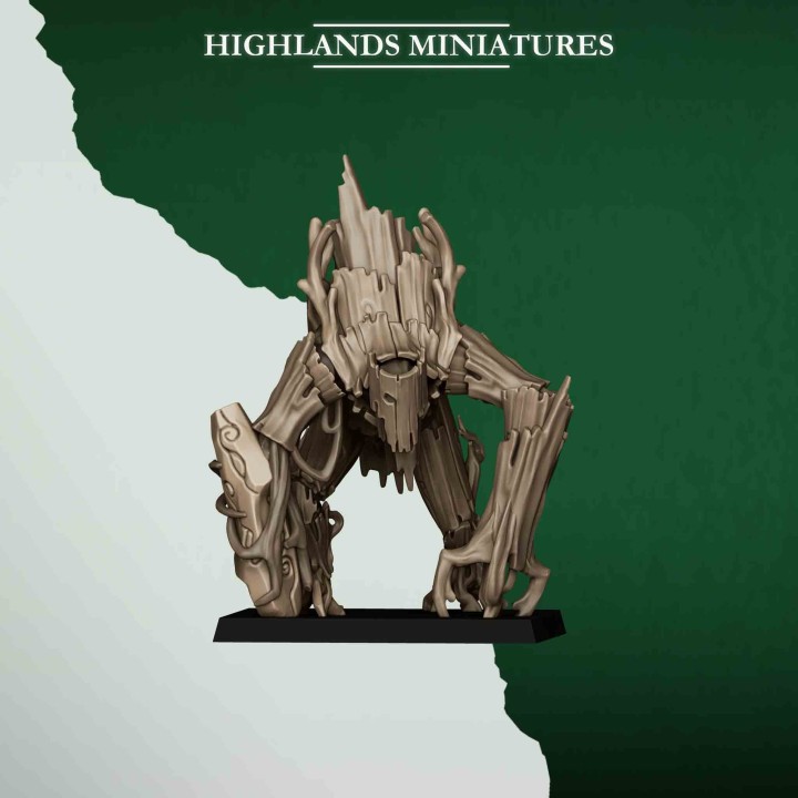 5 golems del bosque_28mm