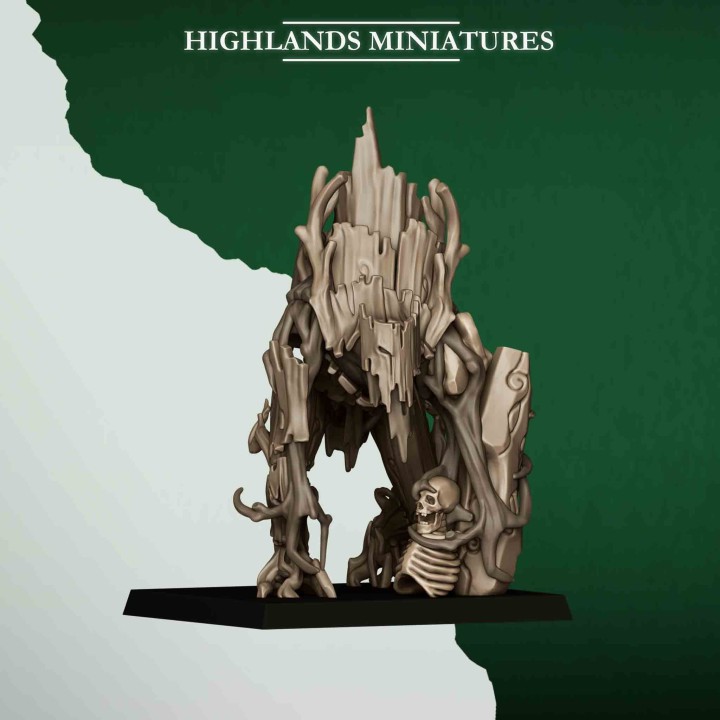 5 golems del bosque_28mm