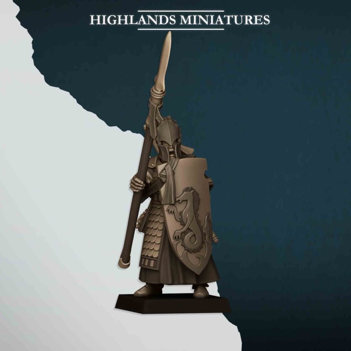 20 guardias del mar elfos_28mm