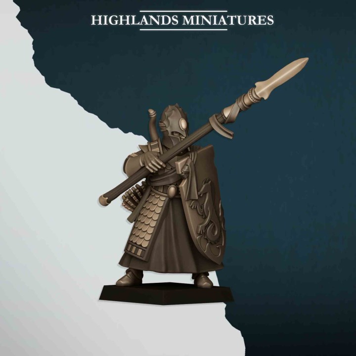 20 guardias del mar elfos_28mm