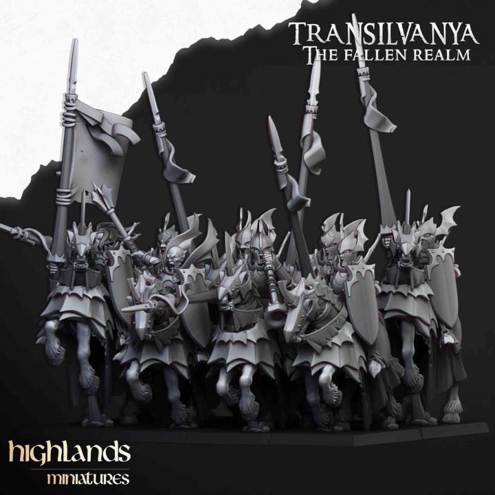 8 caballeros vampiros_28mm