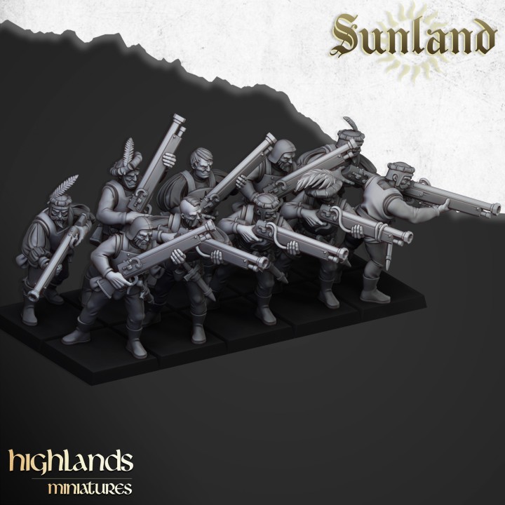 20 arcabuceros Sunland_28mm