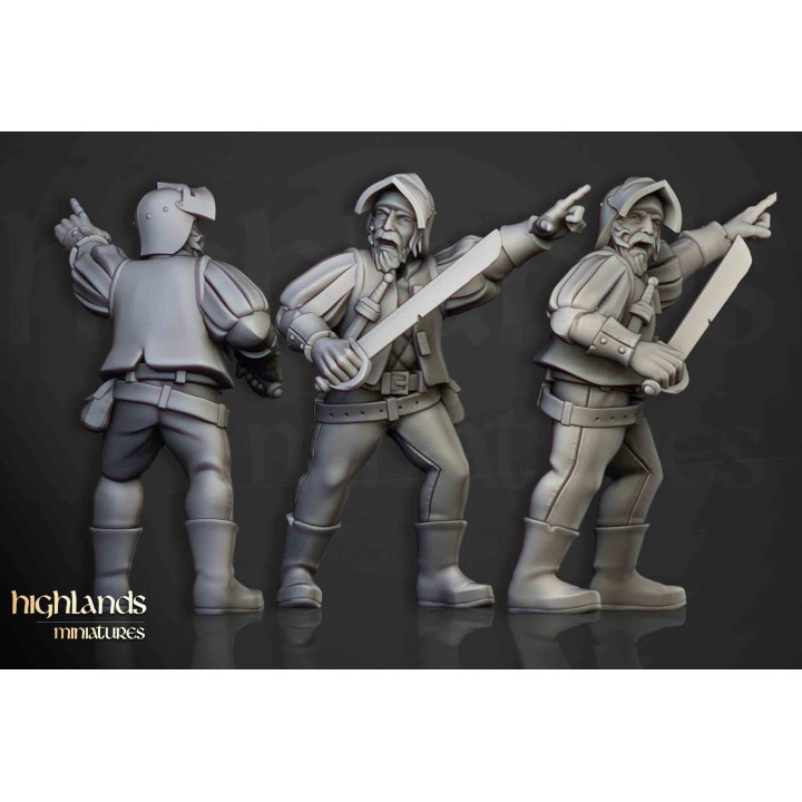 20 soldados de la milicia imperial_28mm