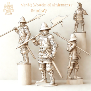 Miliciano Burgués del siglo XV_54mm