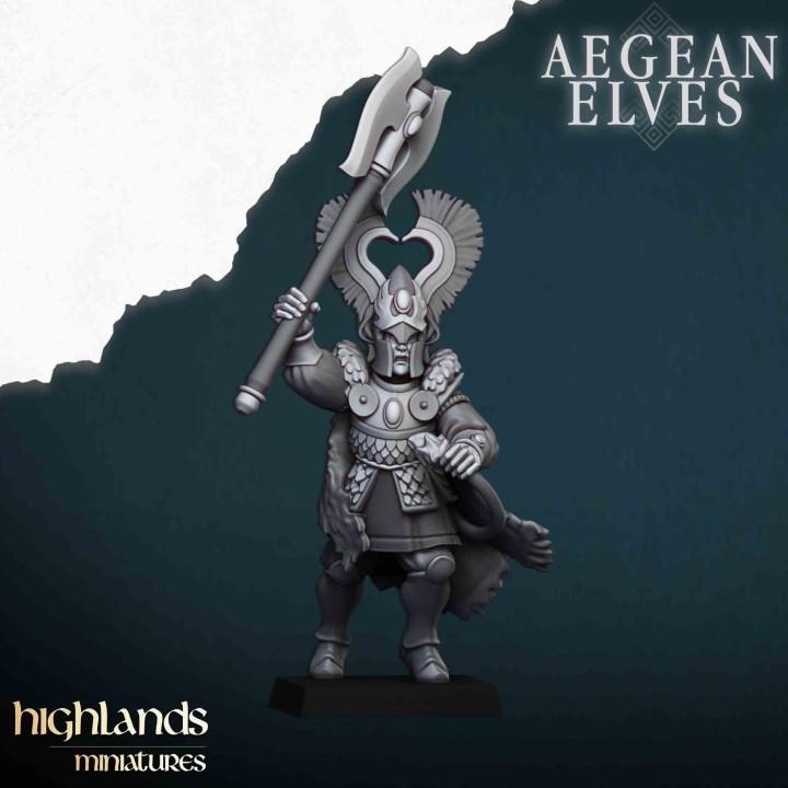 20 guardias de leones élfica_28mm