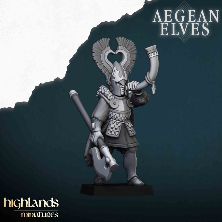 20 guardias de leones élfica_28mm