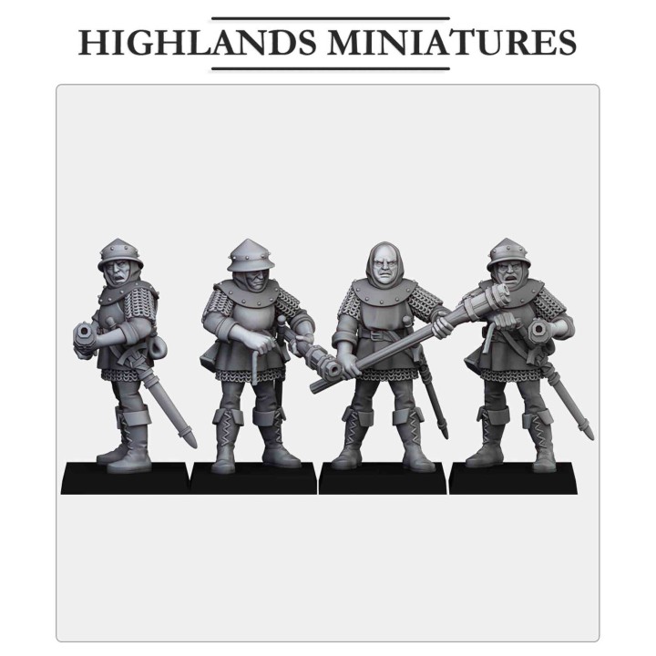 20 trabuqueros de gallia_28mm