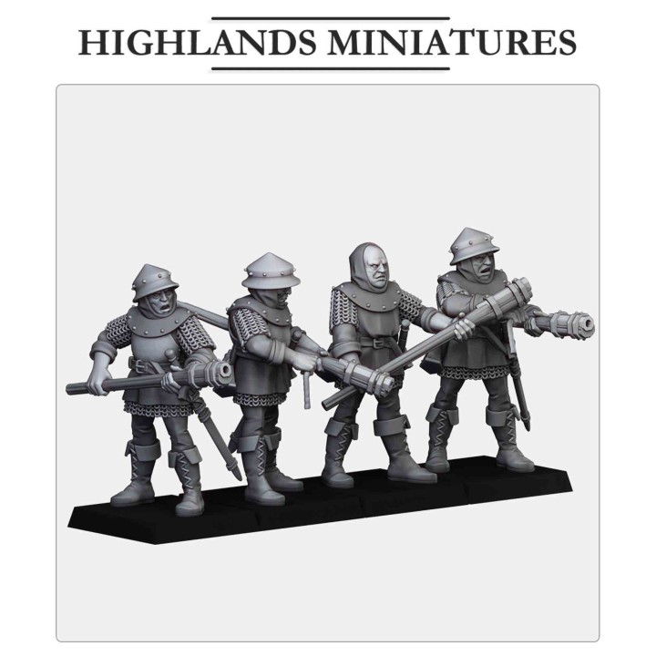 20 trabuqueros de gallia_28mm