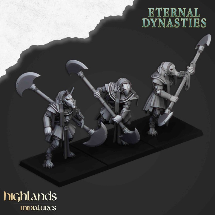 3 guardias de anubis_28mm