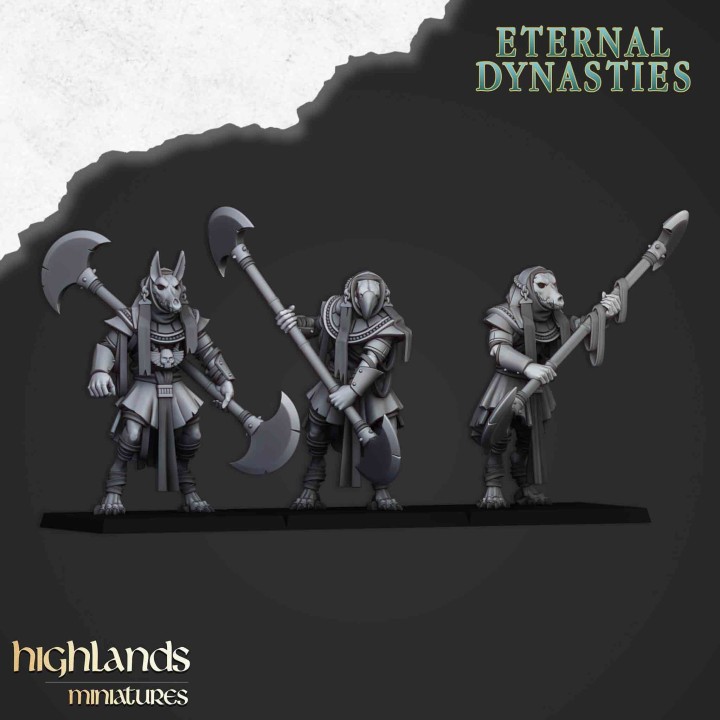 3 guardias de anubis_28mm