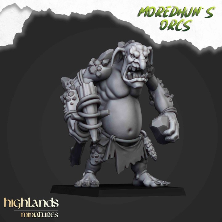 3 troll de piedra_28mm