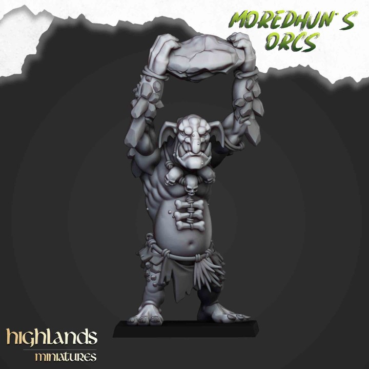 3 troll de piedra_28mm