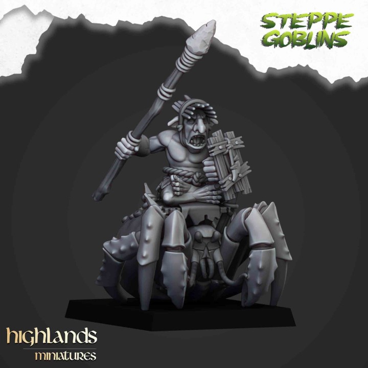 8 goblins montados_28mm
