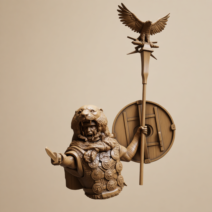 Aquilífero Romano, el protector , escala 1/6