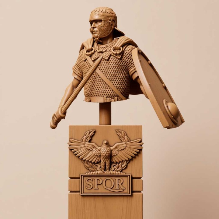 Caballería Auxiliar Romana I, busto escala 1/6